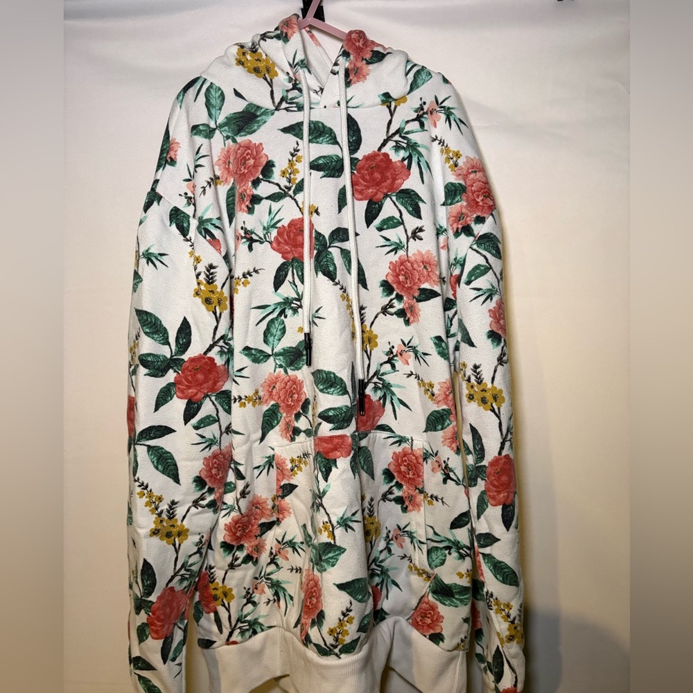 floral hoodie